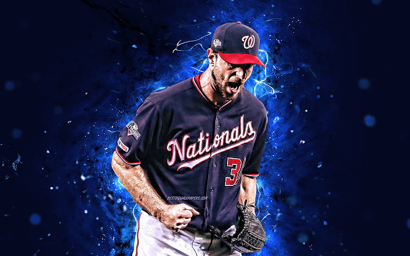 Max Scherzer MLB, Washington Nationals, pitcher, Mad Max, baseball, Juan  Jose Soto Pacheco, HD wallpaper