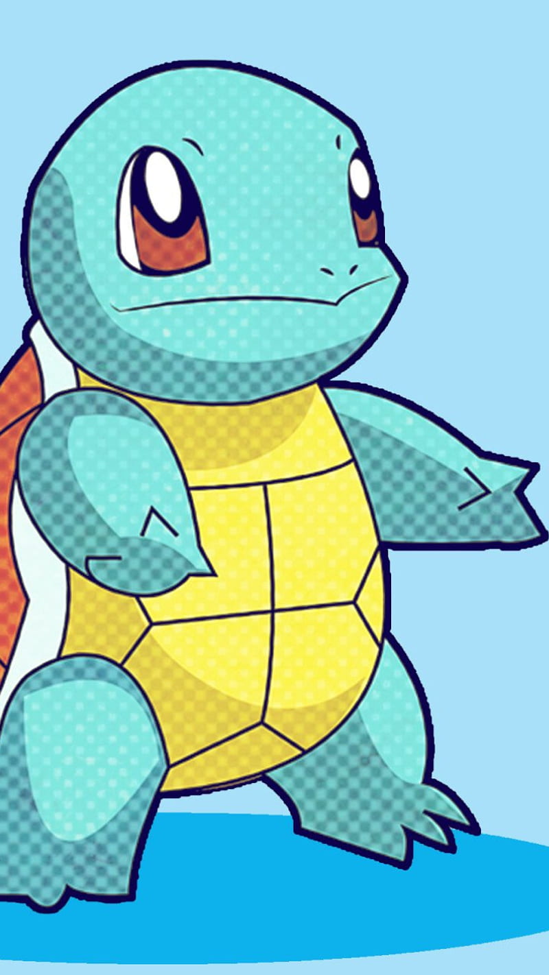 squirtle anime poster Metal Posters | Artplanet
