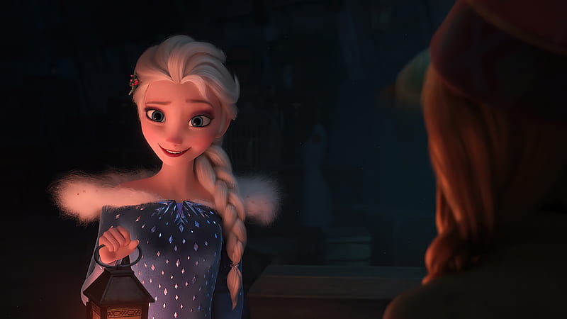Elsa Olaf's Frozen Adventure, HD wallpaper