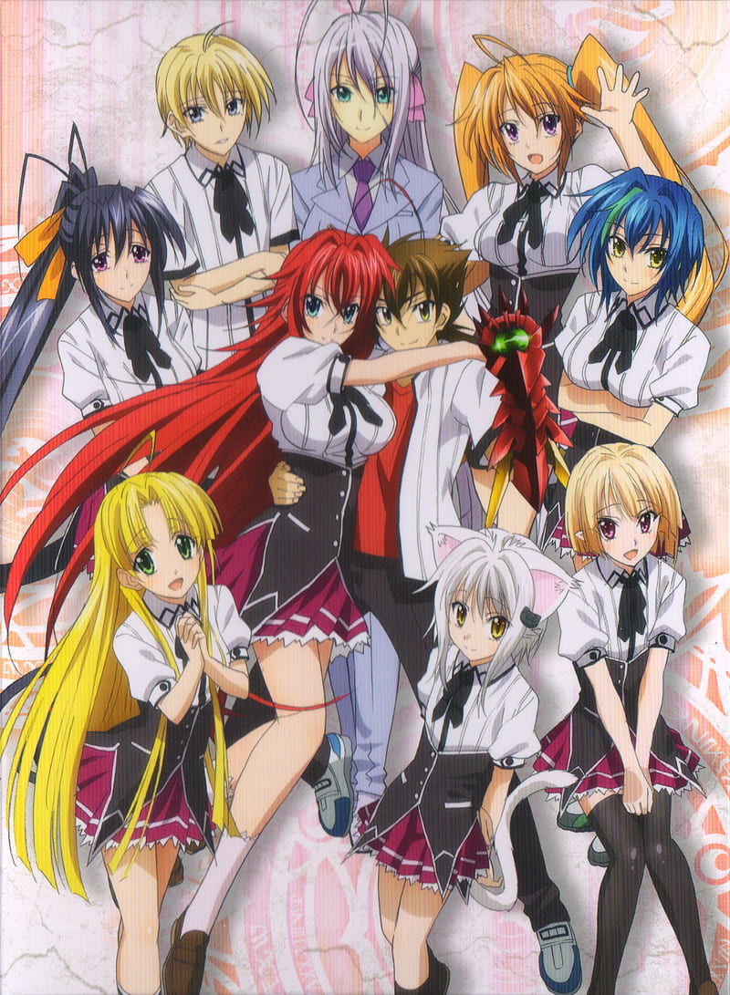 High School DxD  Anime romance, Anime, Highschool dxd