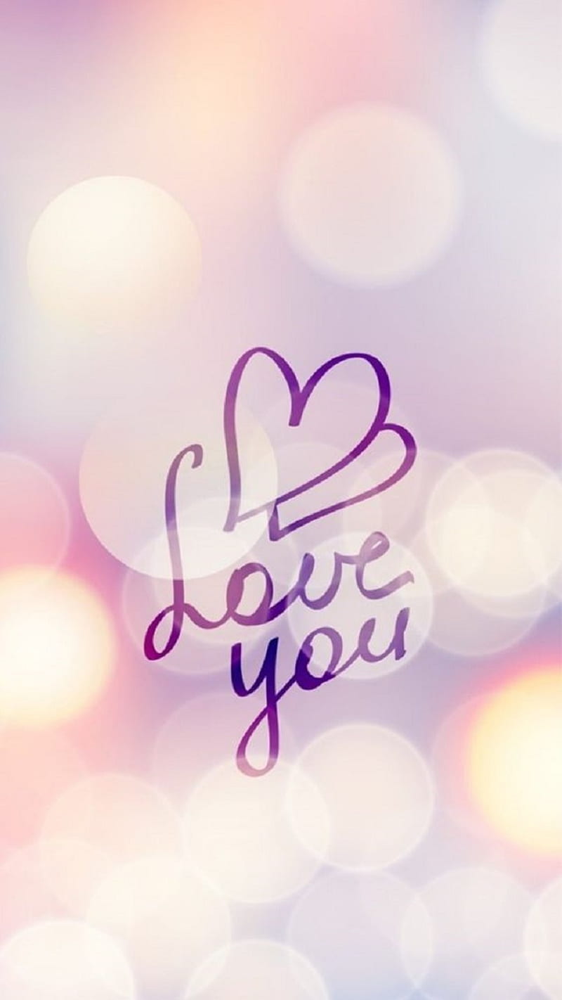 Love You , i love you, i love u, romantic, HD phone wallpaper