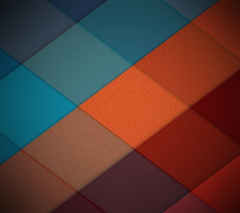 Squares checkered orange #784f2c #3e2a1a diagonal wallpaper 4K HD