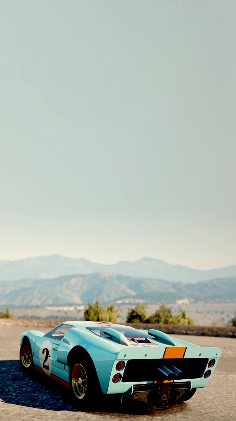 Ford GT40, american, car, race, HD phone wallpaper
