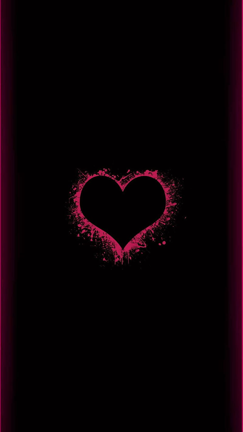 Kalp, heart, love, phone, HD phone wallpaper
