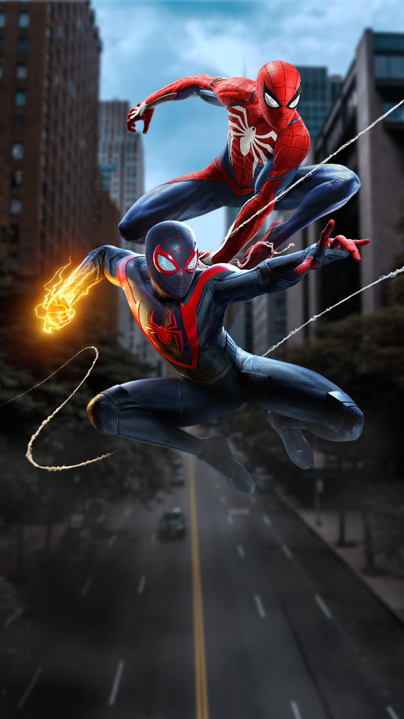 Spiderman, aranha, homem, homem-aranha, marvel, ps5, spider, HD phone wallpaper