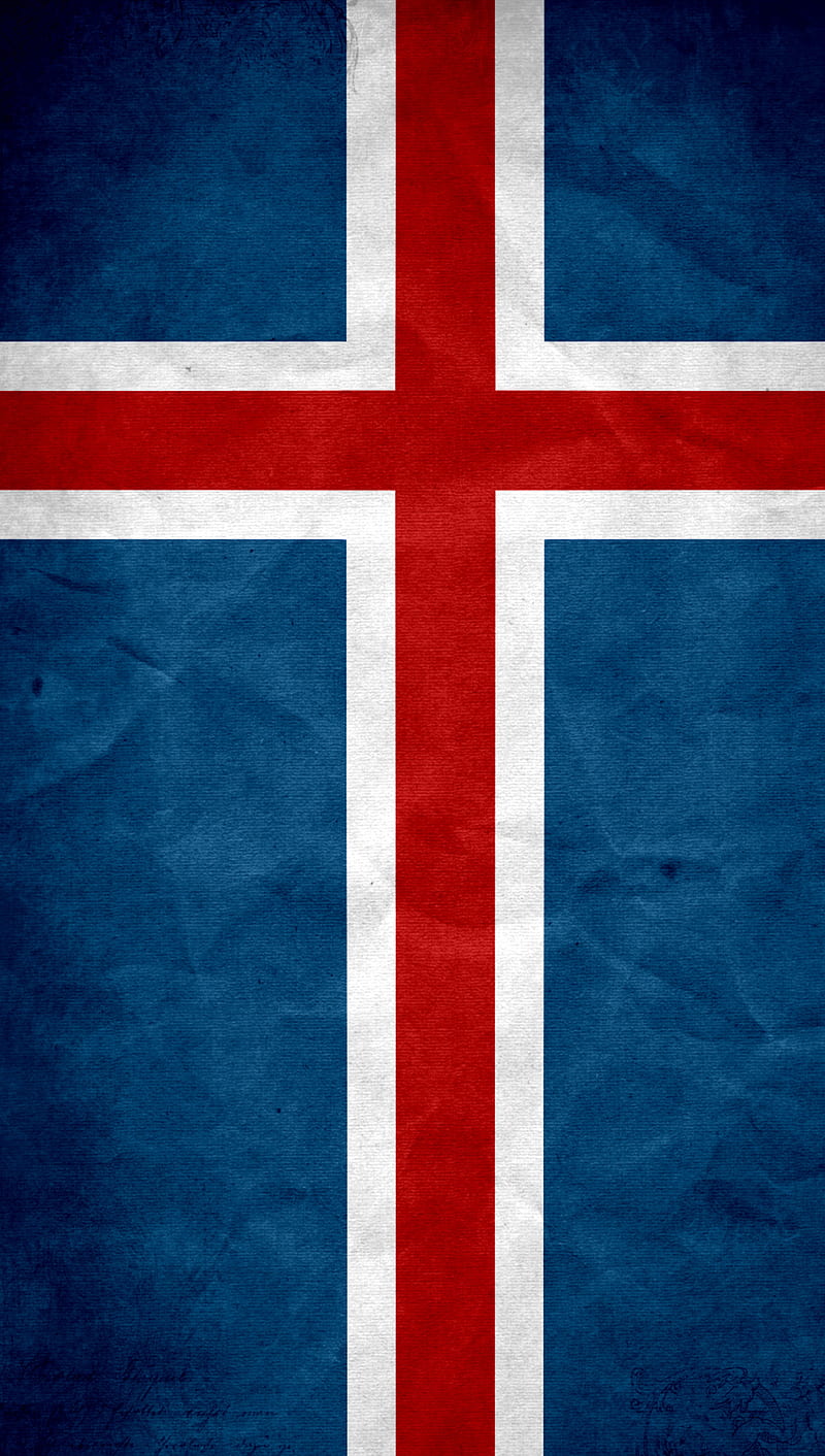 iceland, flag, iceland flag, HD phone wallpaper