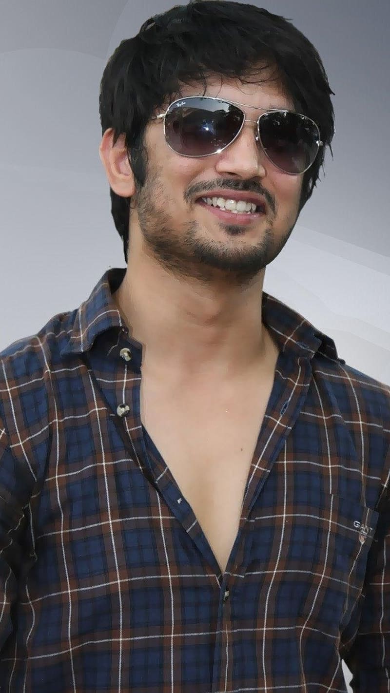 Sushant Singh Rajput Ka With Sunglasses, sushant singh rajput ka, sunglasses, smile, actor, ssr, indian, HD phone wallpaper