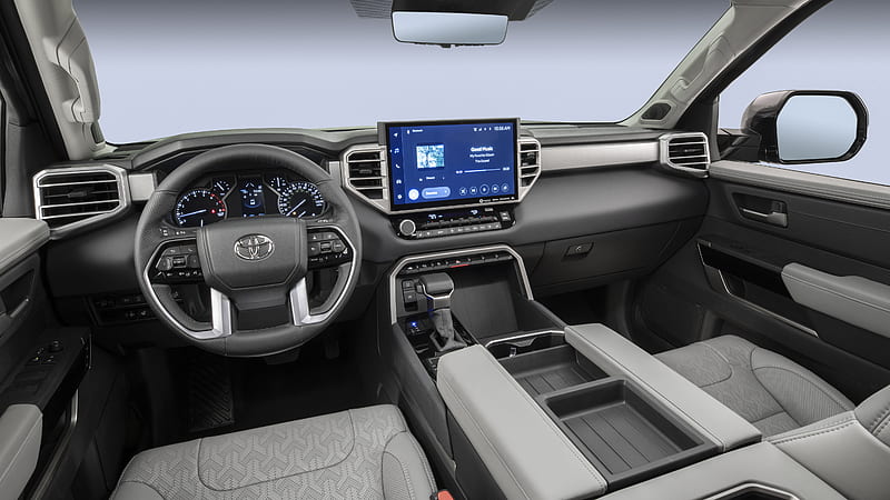 2022 Toyota Tundra Limited CrewMax Interior, HD wallpaper