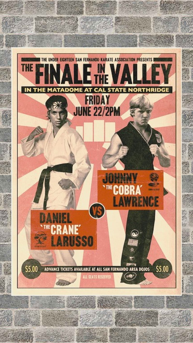 Karate Kid Poster Cobra Kai Daniel Larusso Johnny Lawrence Karatekid Miyagi Do Hd Mobile Wallpaper Peakpx