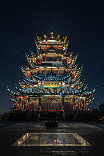 Chinese temple wallpaper - Fantasy wallpapers - #22301