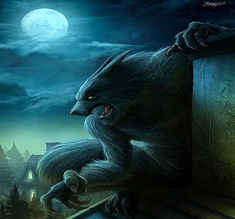 Werewolf by night hi-res stock photography and images - Alamy