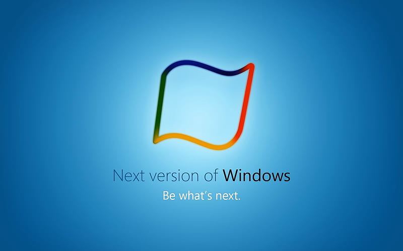 blue-Microsoft Windows 8 system, HD wallpaper
