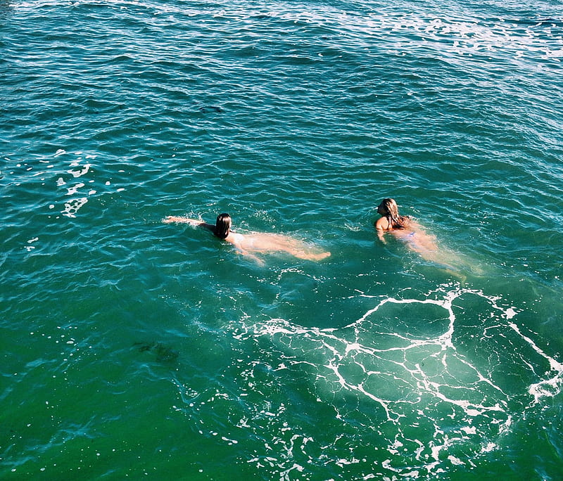 A Swim In The Sea, nature, sea, swi, ocean, HD wallpaper | Peakpx