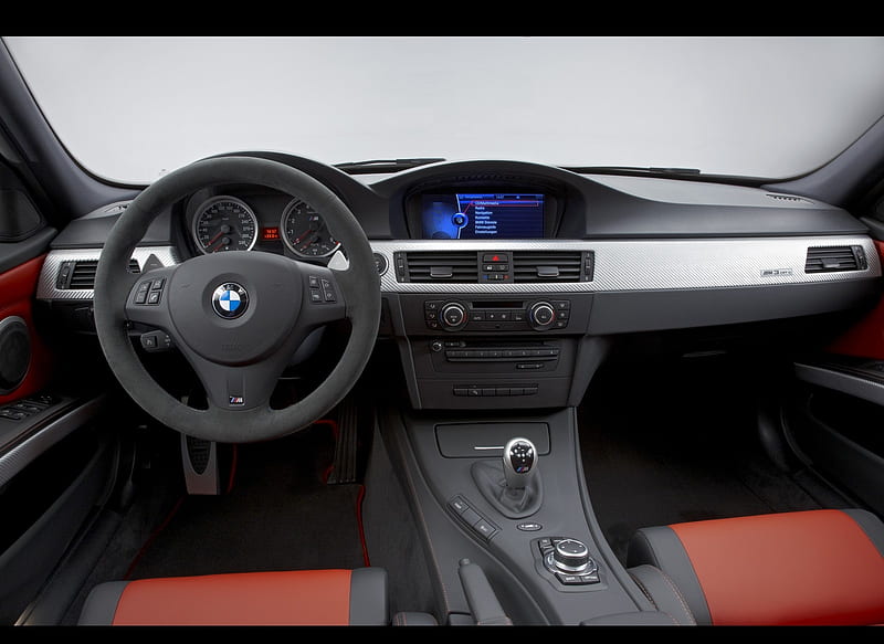 BMW M3 CRT (2012) - Interior, car, HD wallpaper