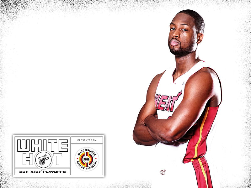 2010-11 NBA Miami Heat Dwyane Wade Playoffs, HD wallpaper