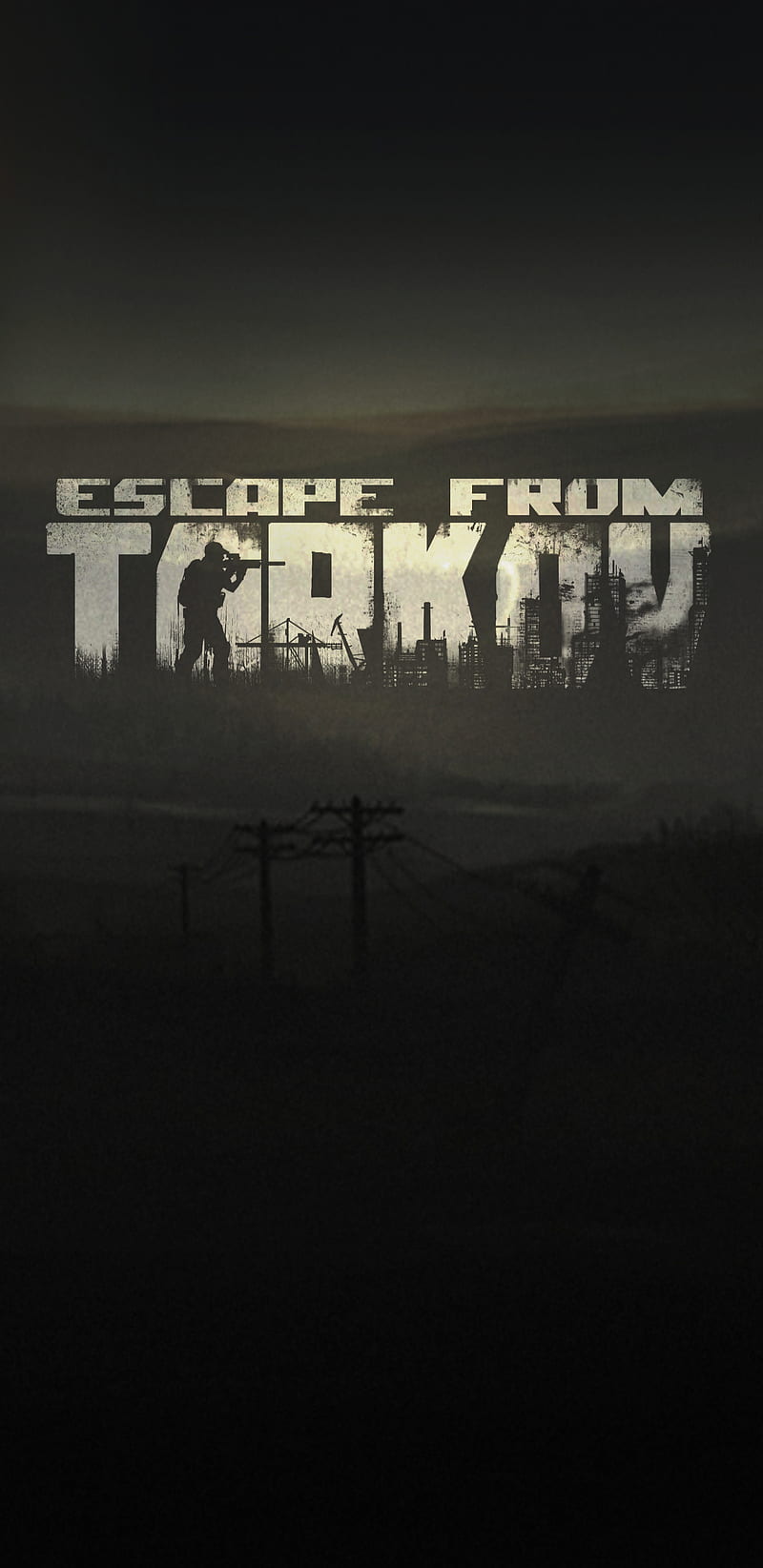 Escape from tarkov, 1440p, amoled, dark, eft, game, games, oled, simple, HD phone wallpaper