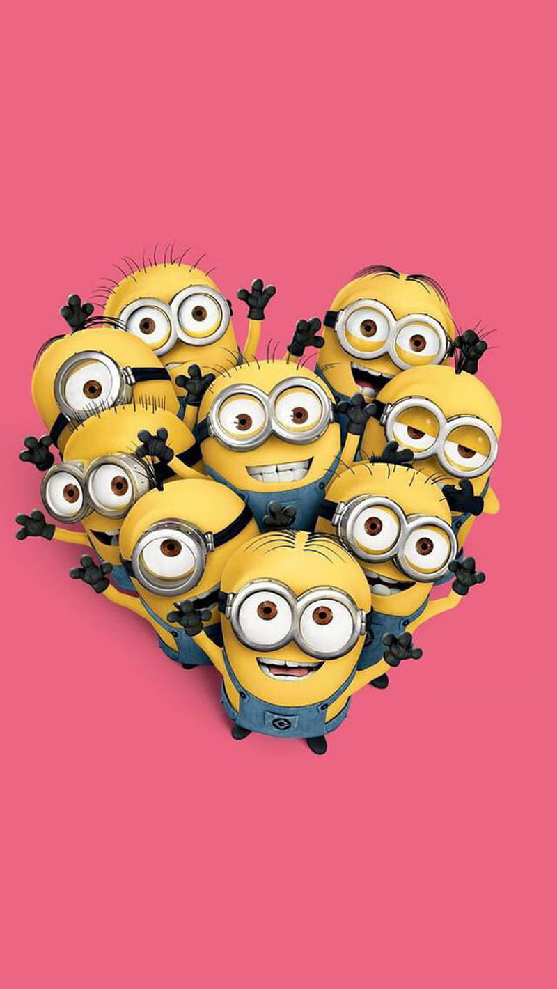 Download Love minions  Whatsapp funny images for your mobile cell phone