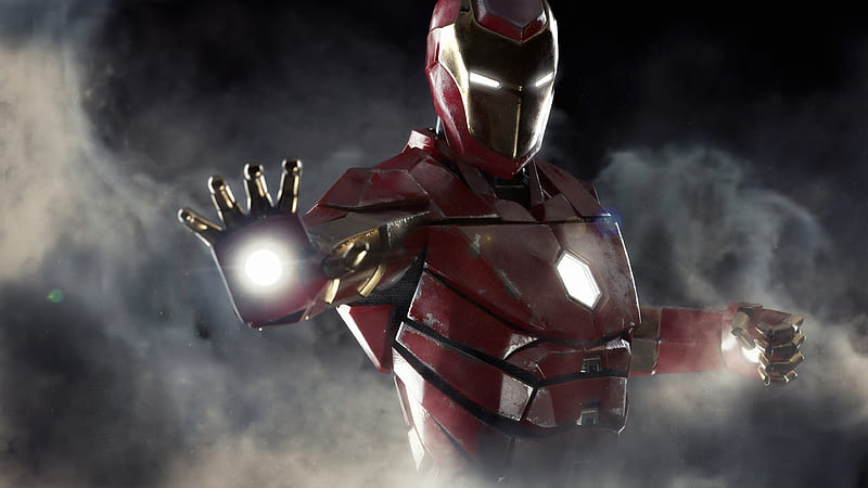 Iron Man New Artwork, iron-man, superheroes, digital-art, artwork, HD wallpaper