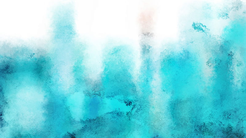 Turquoise and White Watercolor Background, Turquoise Ombre, HD wallpaper |  Peakpx