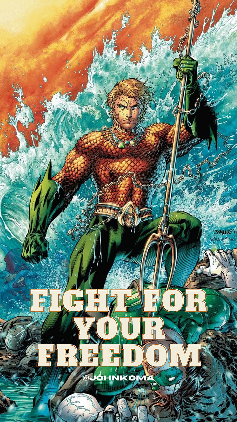Fight For dom, aquaman, dc comics, jason mamoa, justice league, HD phone wallpaper