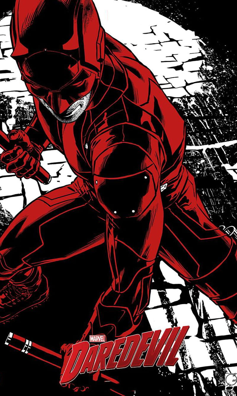 Daredevil Comic Poster, HD phone wallpaper