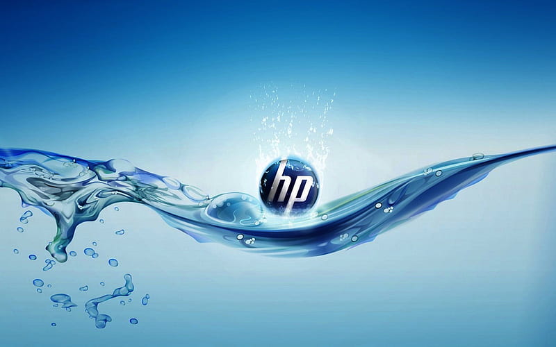 Hp Splash, laptop, wave, splash, hp, water, computer white, blue, HD  wallpaper | Peakpx