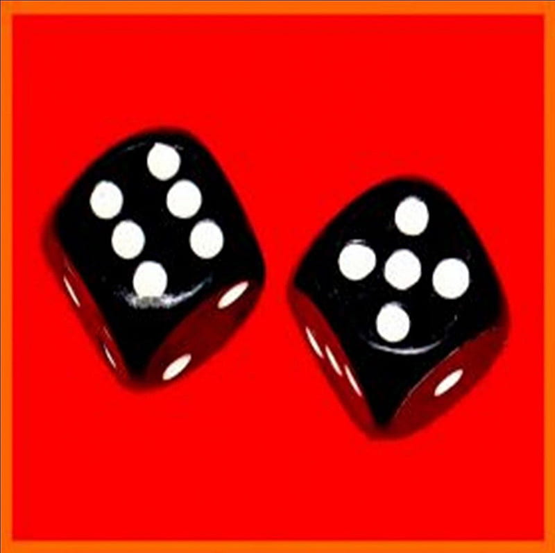 DICE ON RED CARPET, carre, des, rouge, tapis, HD wallpaper