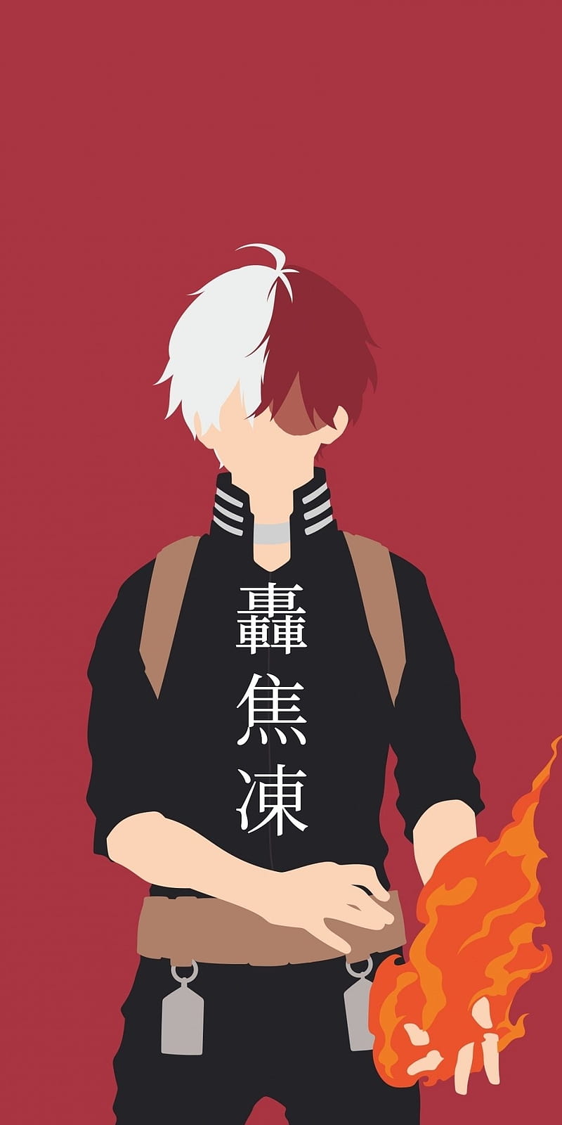 Shouto Todoroki, bnha, my hero academia, HD phone wallpaper