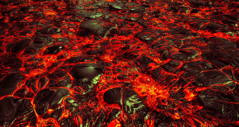 lava, texture, volcanic, fiery, HD wallpaper