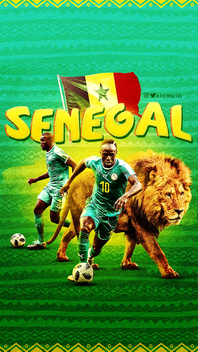 Senegal Football, afcon 2019, africa, koulibaly, sadio mane, HD phone wallpaper