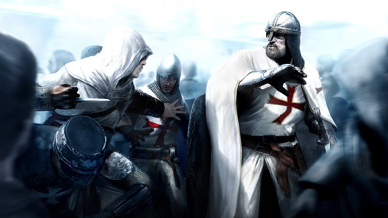Altair, the creed, assassins creed, templar, assassin, HD wallpaper