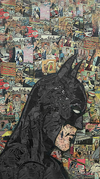 Batman, batman comic book, poster, HD phone wallpaper