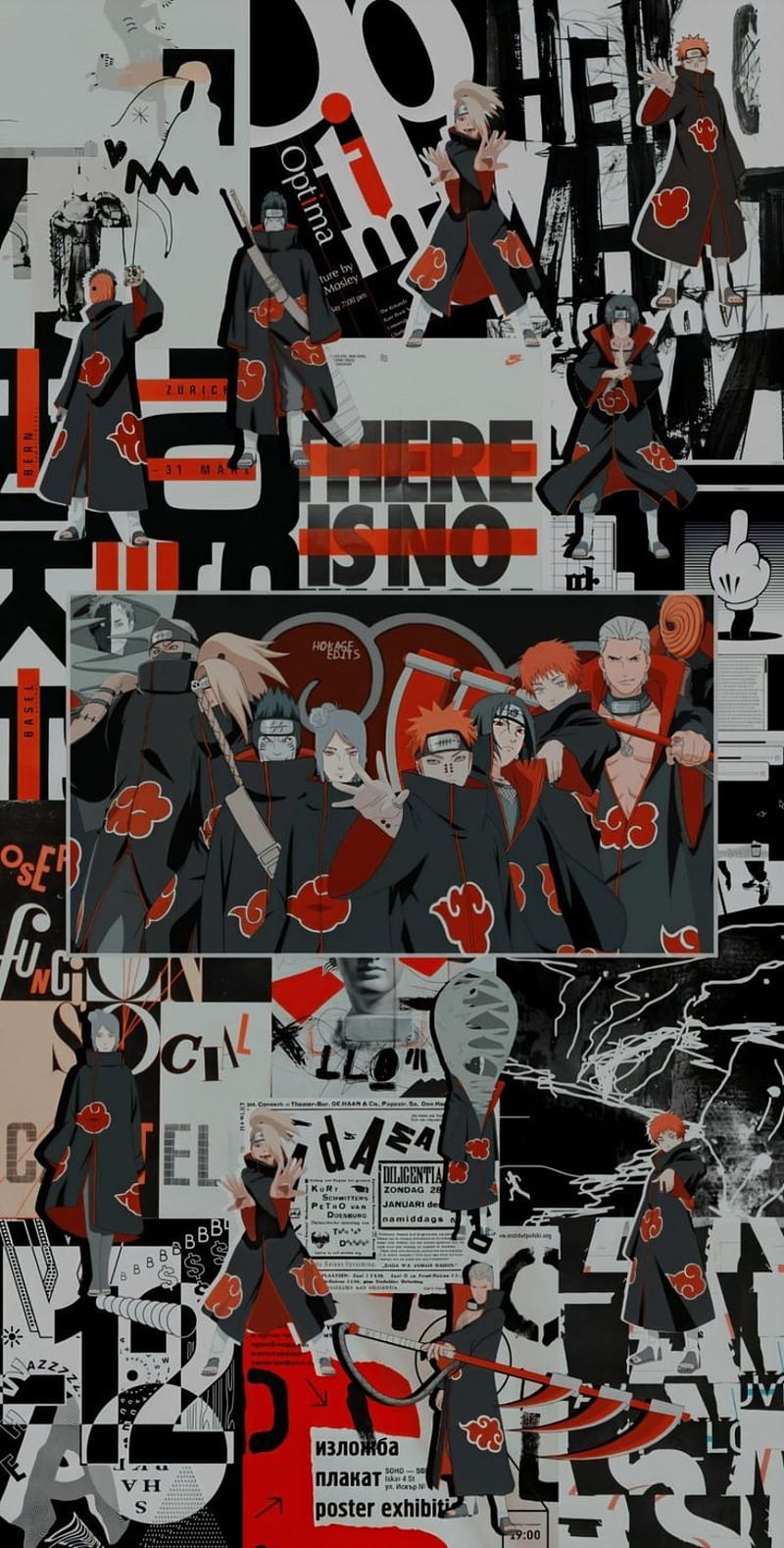 Akatsuki, anime, members, naruto, HD phone wallpaper