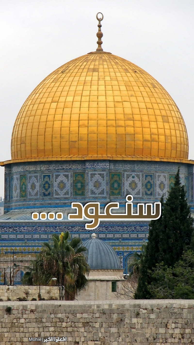 Al Quds , all quds, arab, arabic, islam, islamic, muslim, palestine, prophet muhammad, quran, HD phone wallpaper