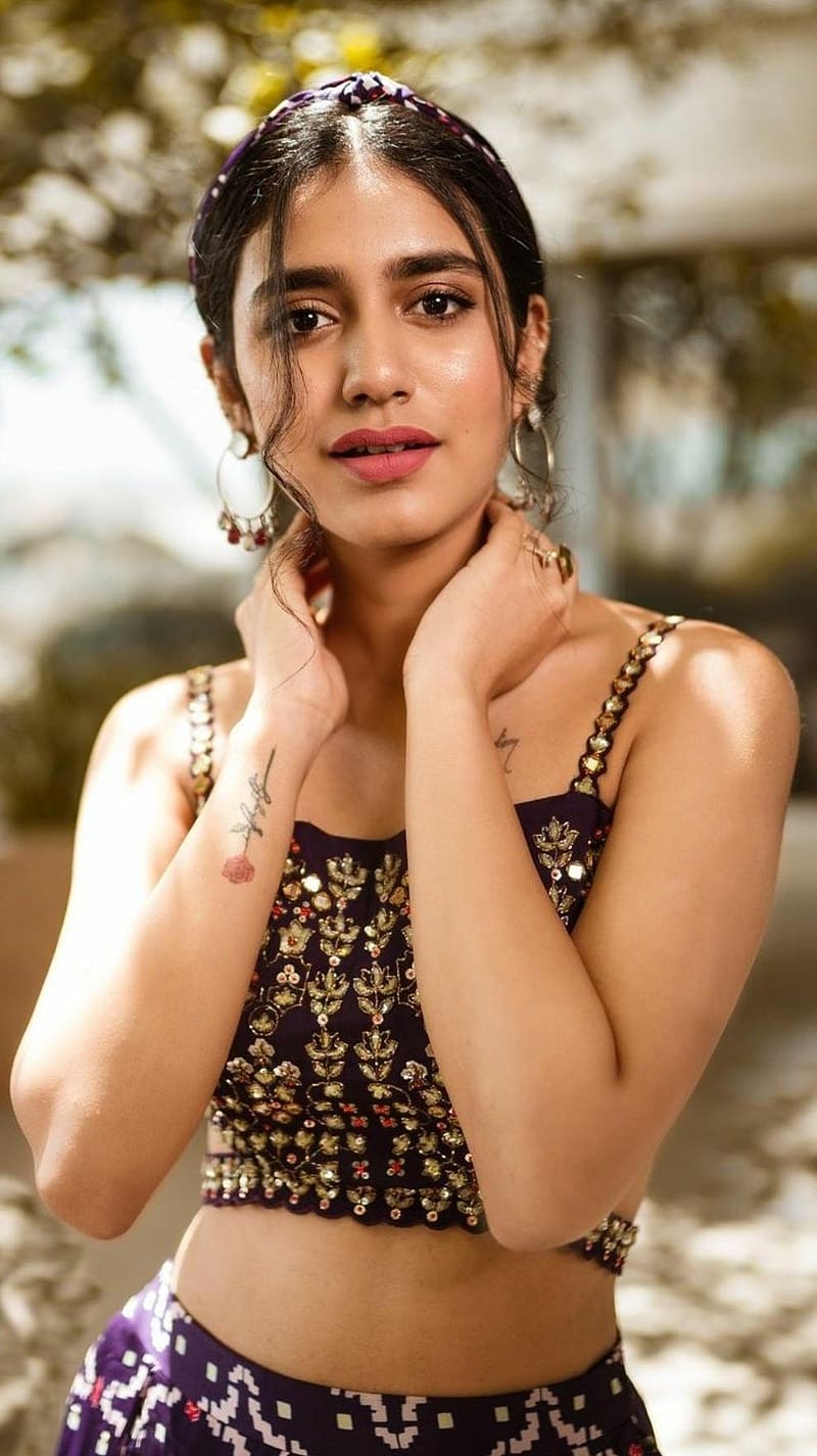 Priya prakash warrior, malayalam actress, HD phone wallpaper