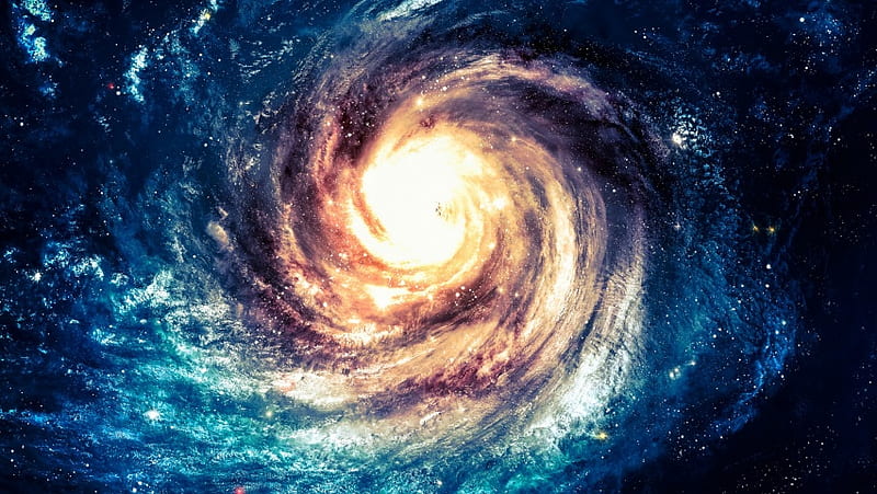 Universe Galaxy Spiral Stars, HD wallpaper