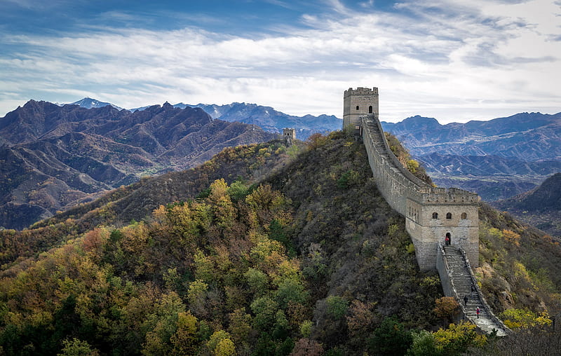 Monuments, Great Wall of China, China, Nature, HD wallpaper