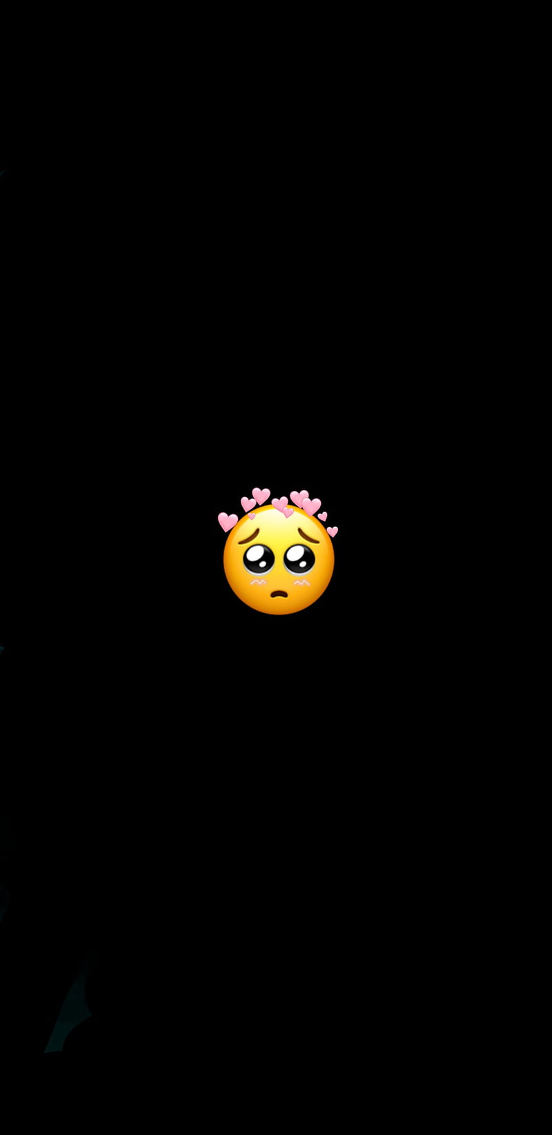 Oh You Black Cute Dark Emoji Emojis Emoticon Emoticons Kawaii Smiley Hd Mobile Wallpaper Peakpx
