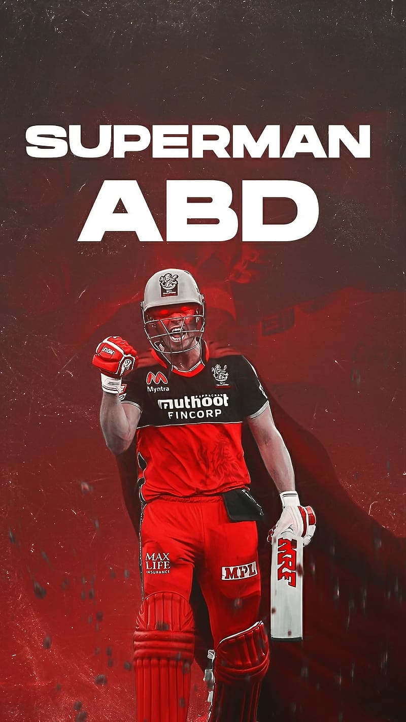 Ab De Villiers, Angry Look, south african cricketer, mr 360, superman abd, HD phone wallpaper