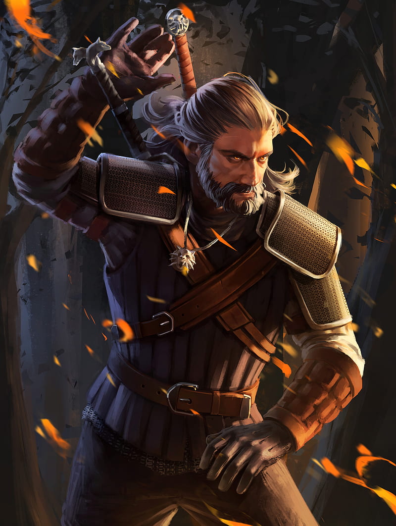 Geralt Witcher Art | vlr.eng.br
