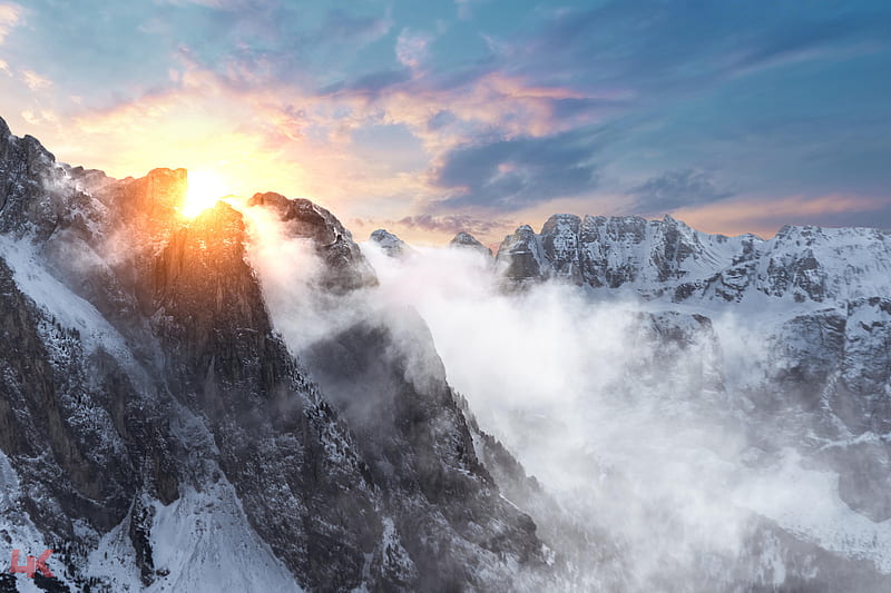 Dolomites, mountain, nature, sky, HD wallpaper | Peakpx