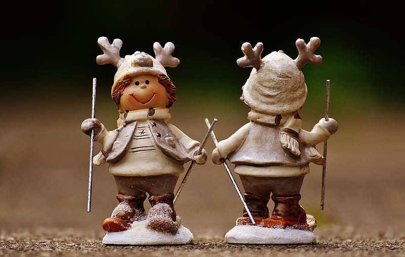 Winter Decoration, Christmas, Lovely, Figures, Deco, Winter, HD wallpaper