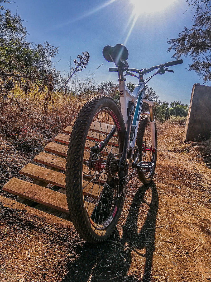 Yeti Asr5, bicycle, edit, mountain bike, trail, HD phone wallpaper