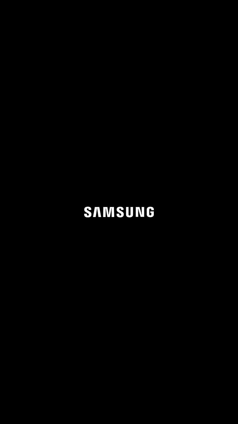 Samsung 17 Black Edge Galaxy Logo White Hd Phone Wallpaper Peakpx