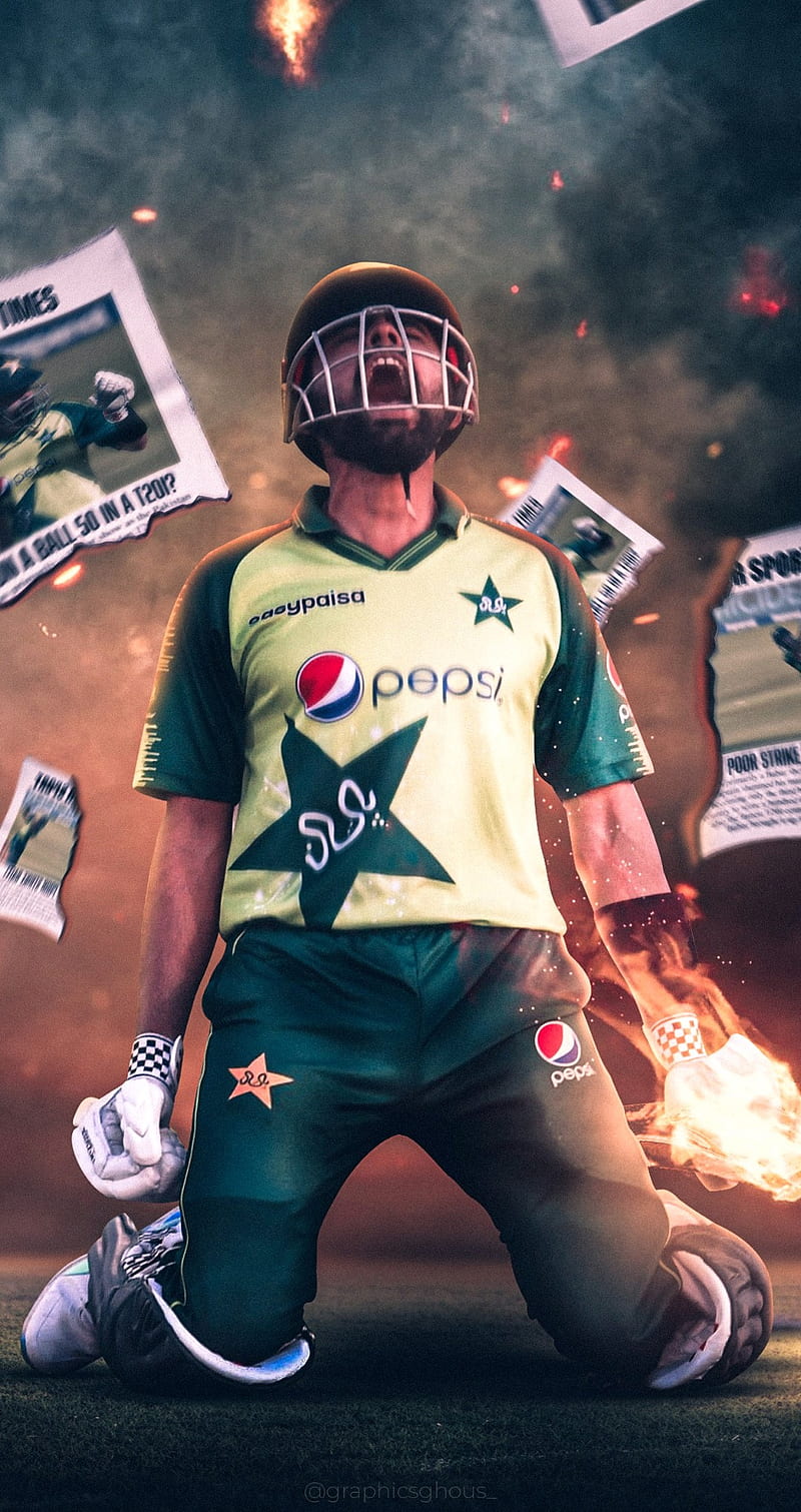 Babar Azam, cricket, pakistan, esports, HD phone wallpaper | Peakpx