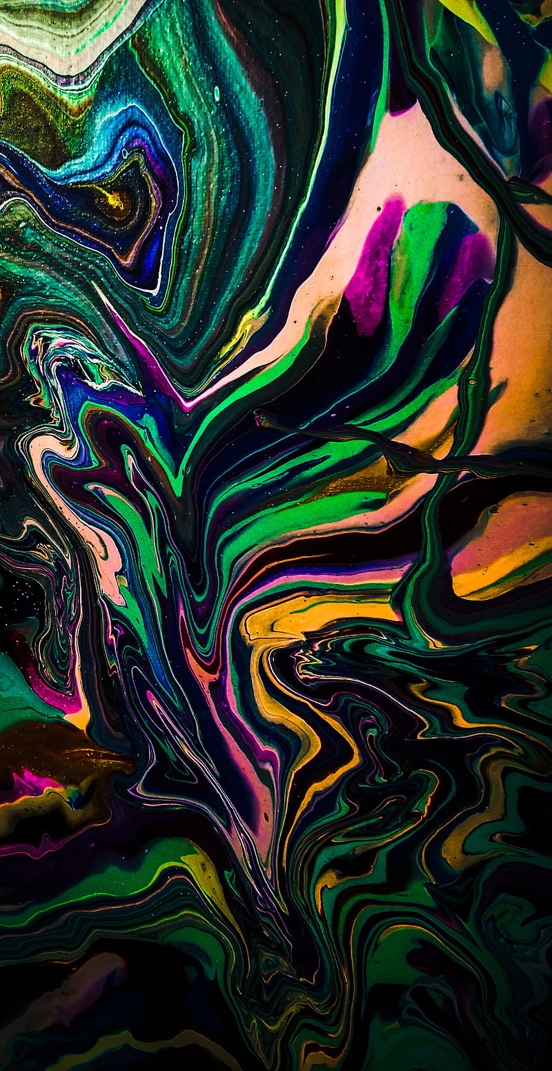 Dark swirls , colorful, colors, colours, frustration, milky, mix, pink, space, way, HD phone wallpaper