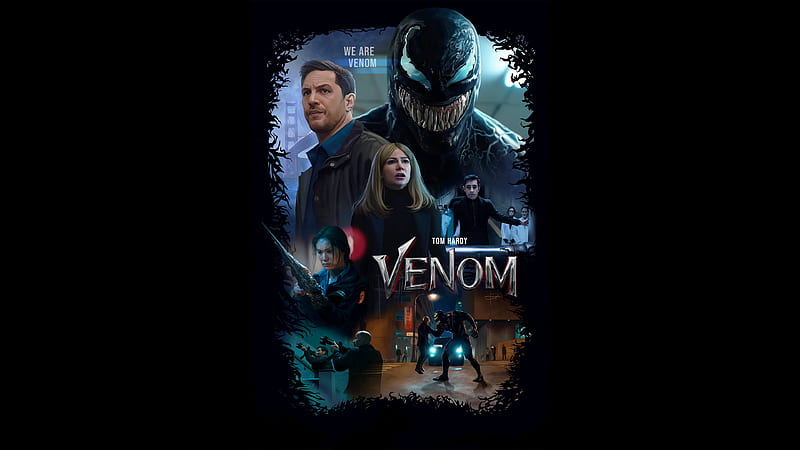 Venom The Movie , venom-movie, venom, movies, 2018-movies, poster, tom-hardy, artstation, HD wallpaper