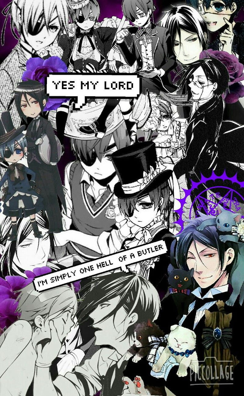 Black butler , anime, black butler, ciel phantomhive, demon, devil, HD phone wallpaper