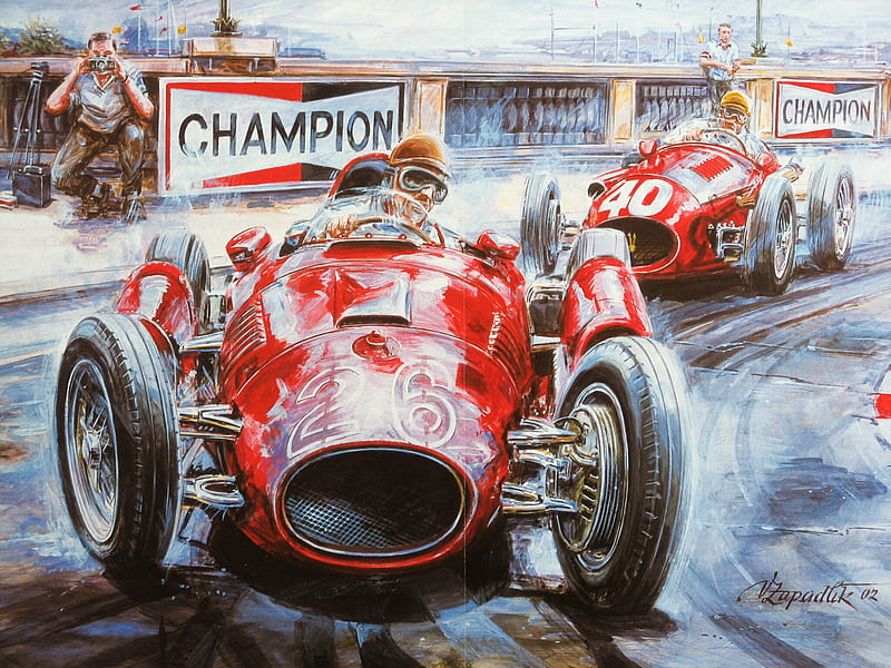 Old Race Cars, Classic Racing, HD wallpaper