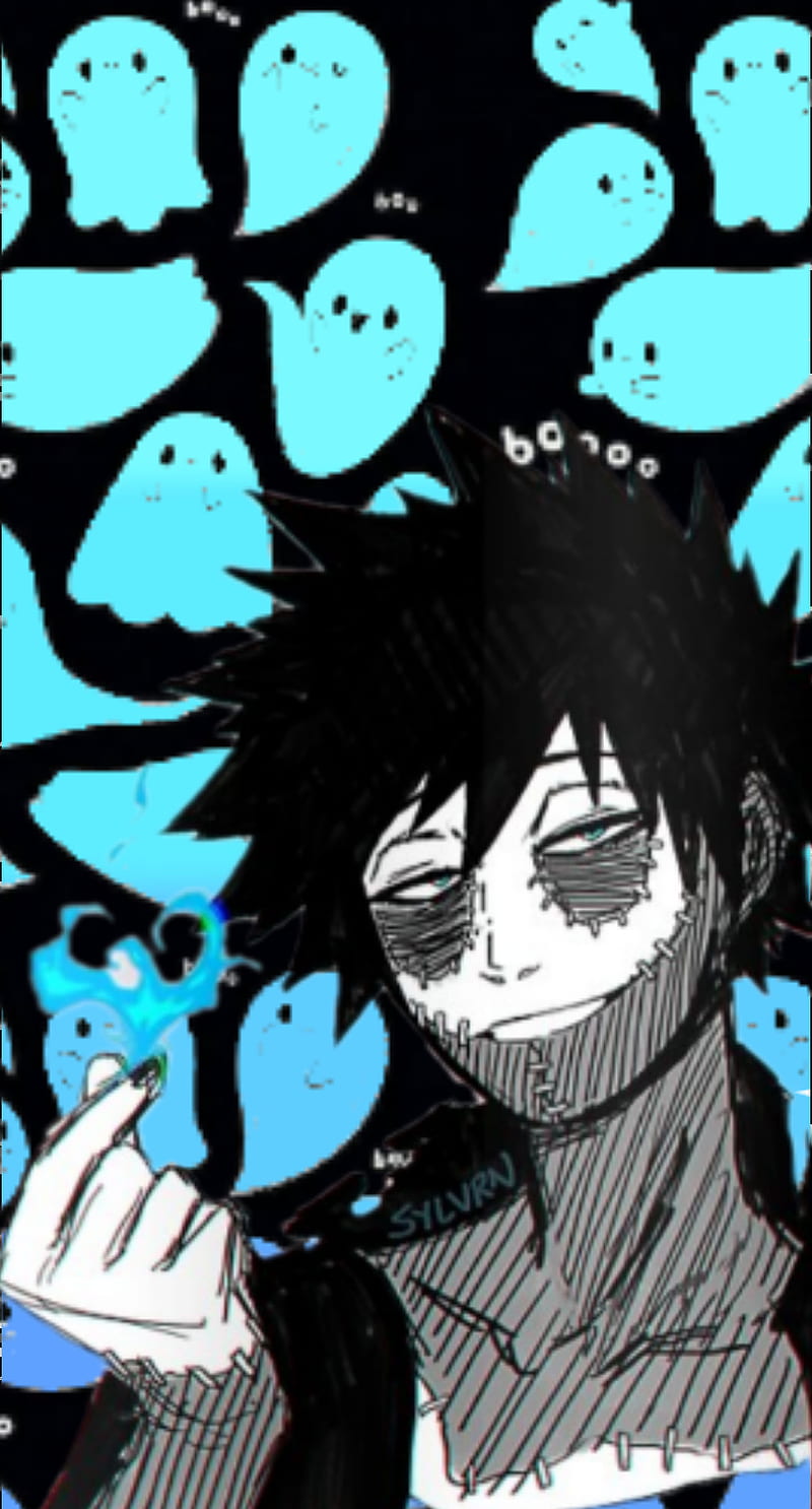 Dabi Halloween bg, anime guy, bnha, mha, HD phone wallpaper | Peakpx